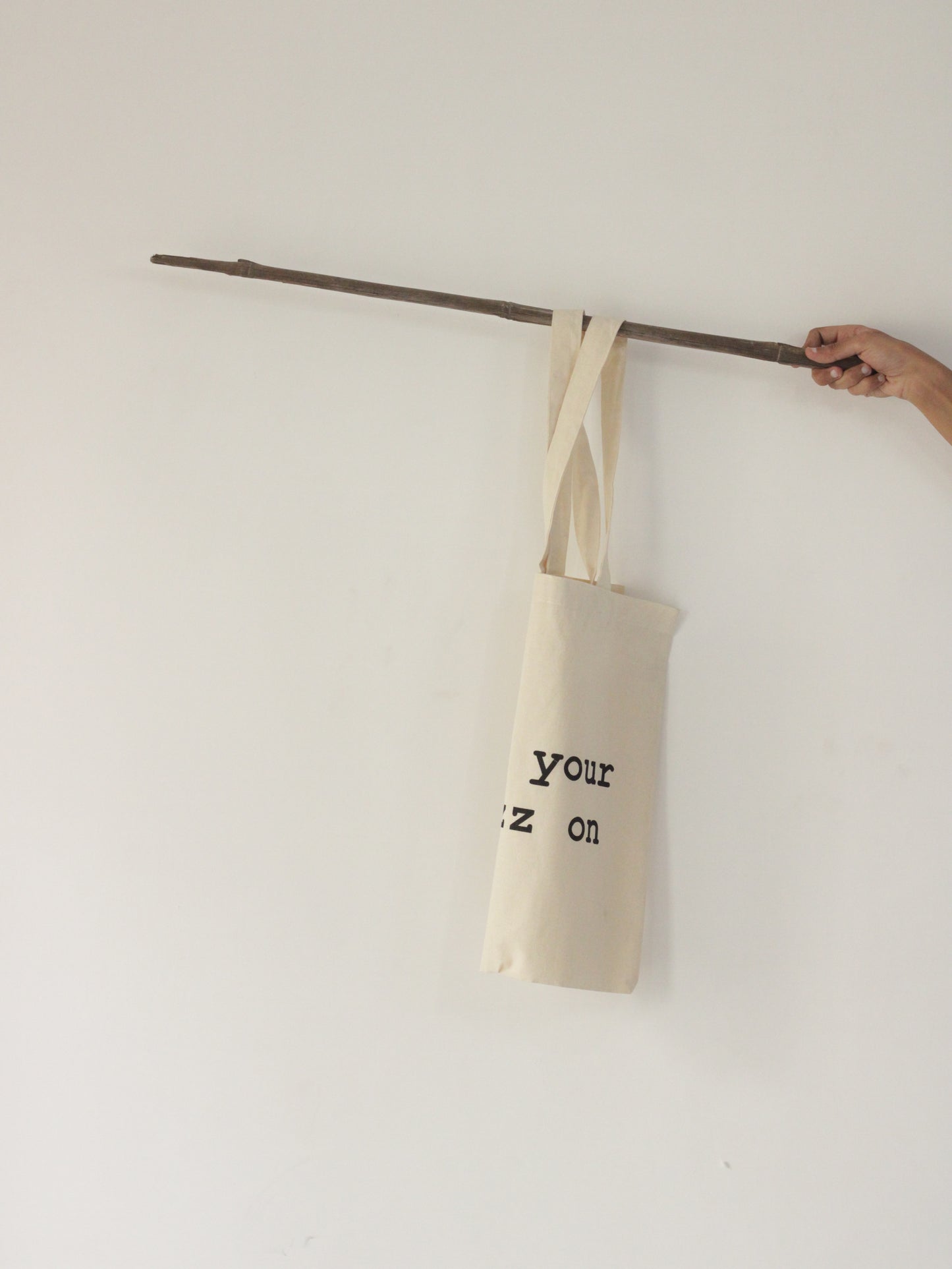 Tote bags. quirky quotes . funky phrases