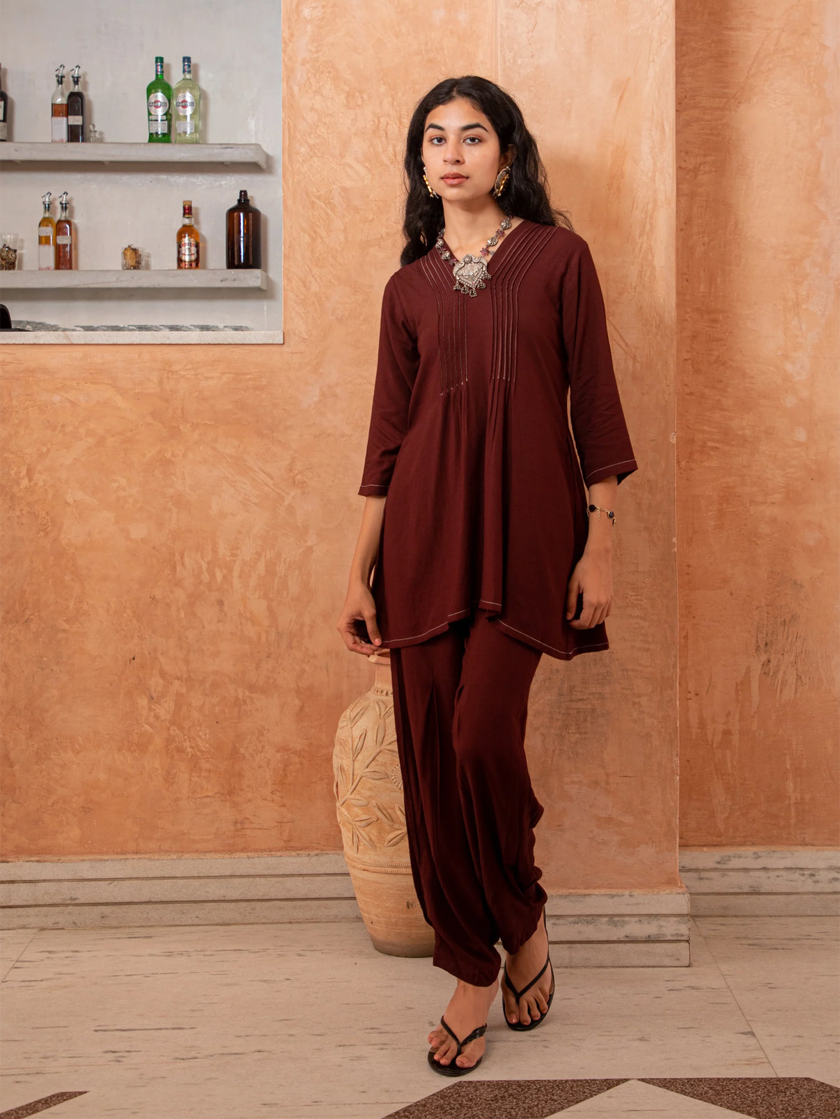 Bhura Tunic set