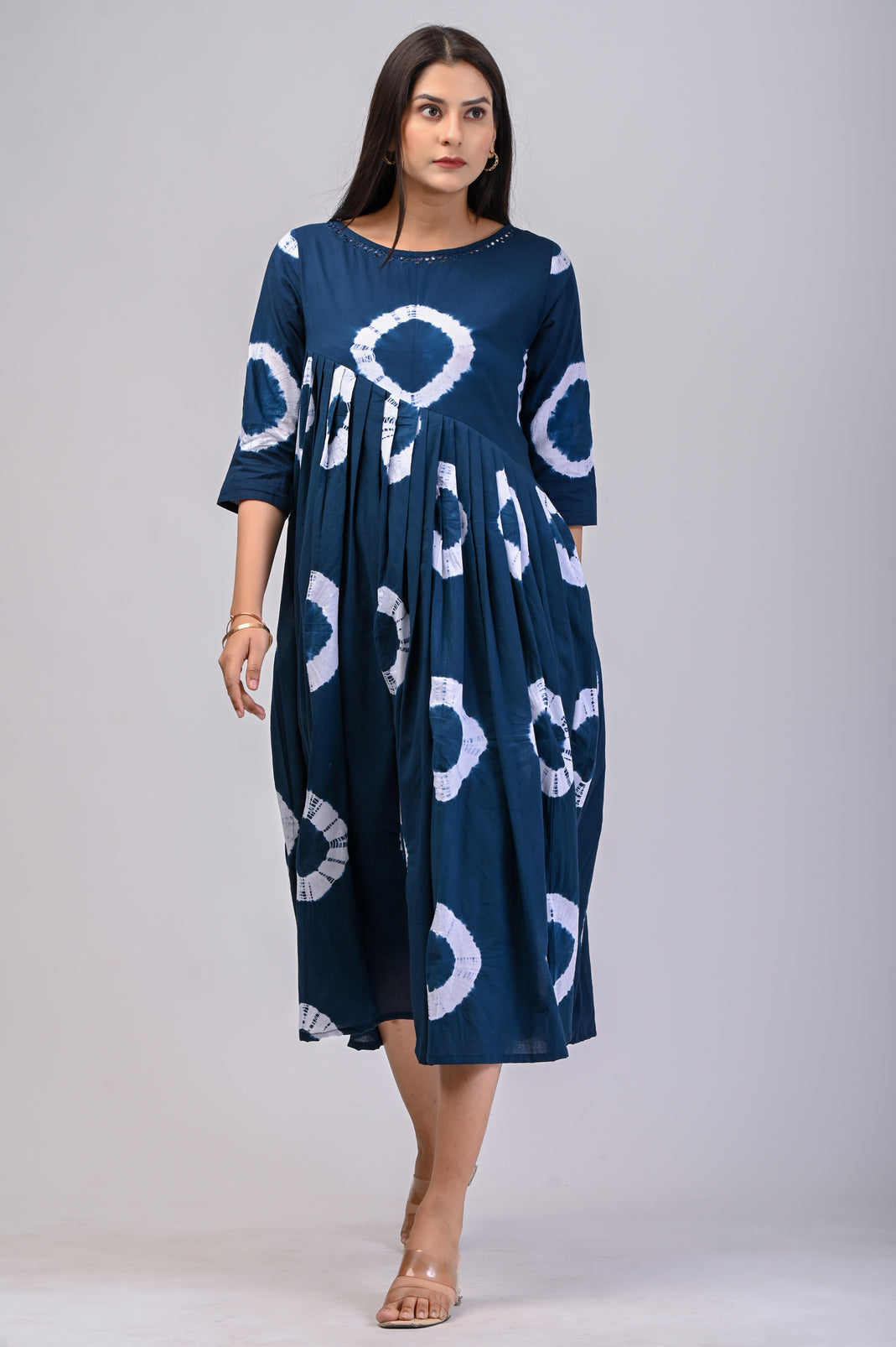 Indigo Chakkar Midi