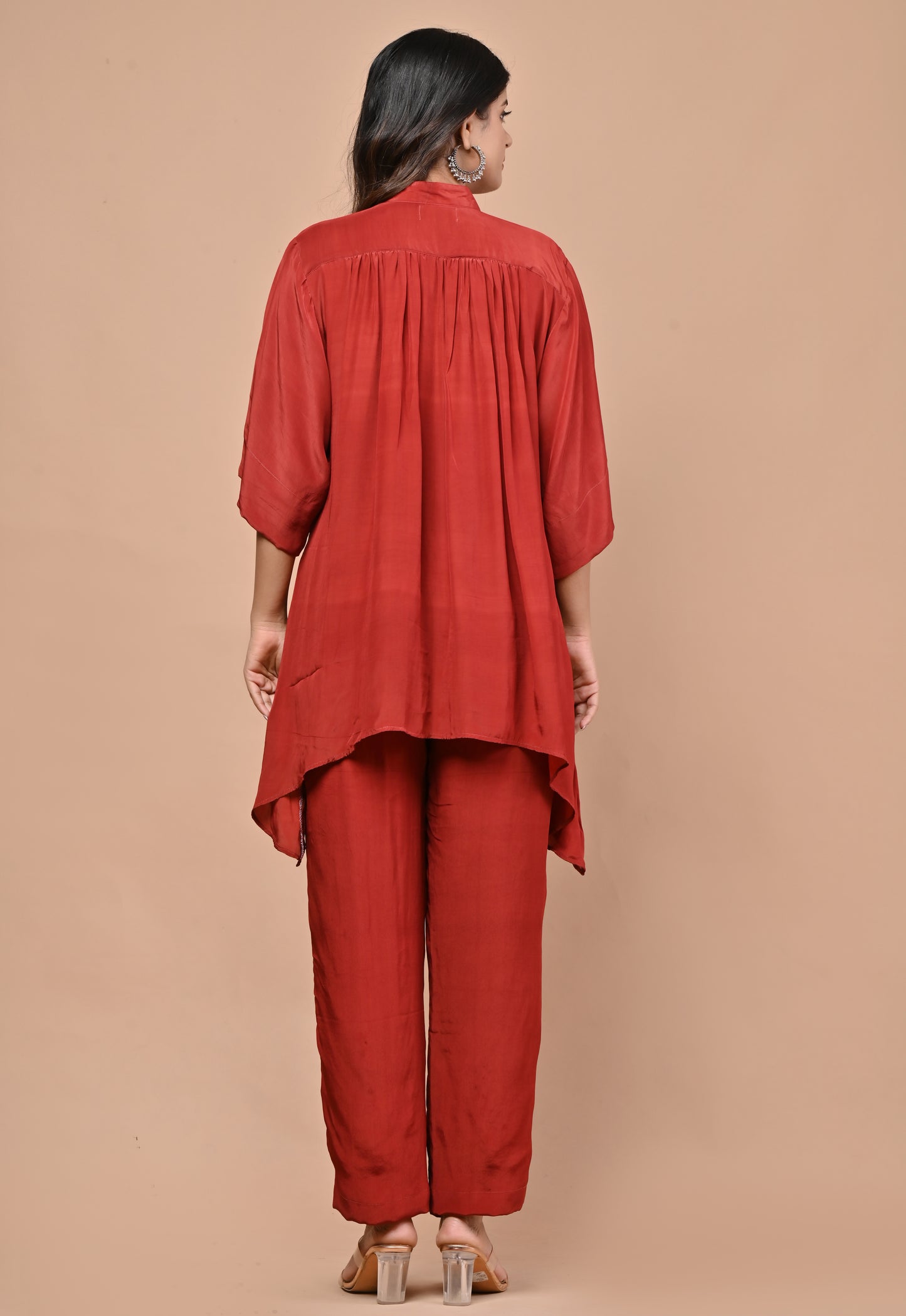 Maroon Angel Wings Co-ord set