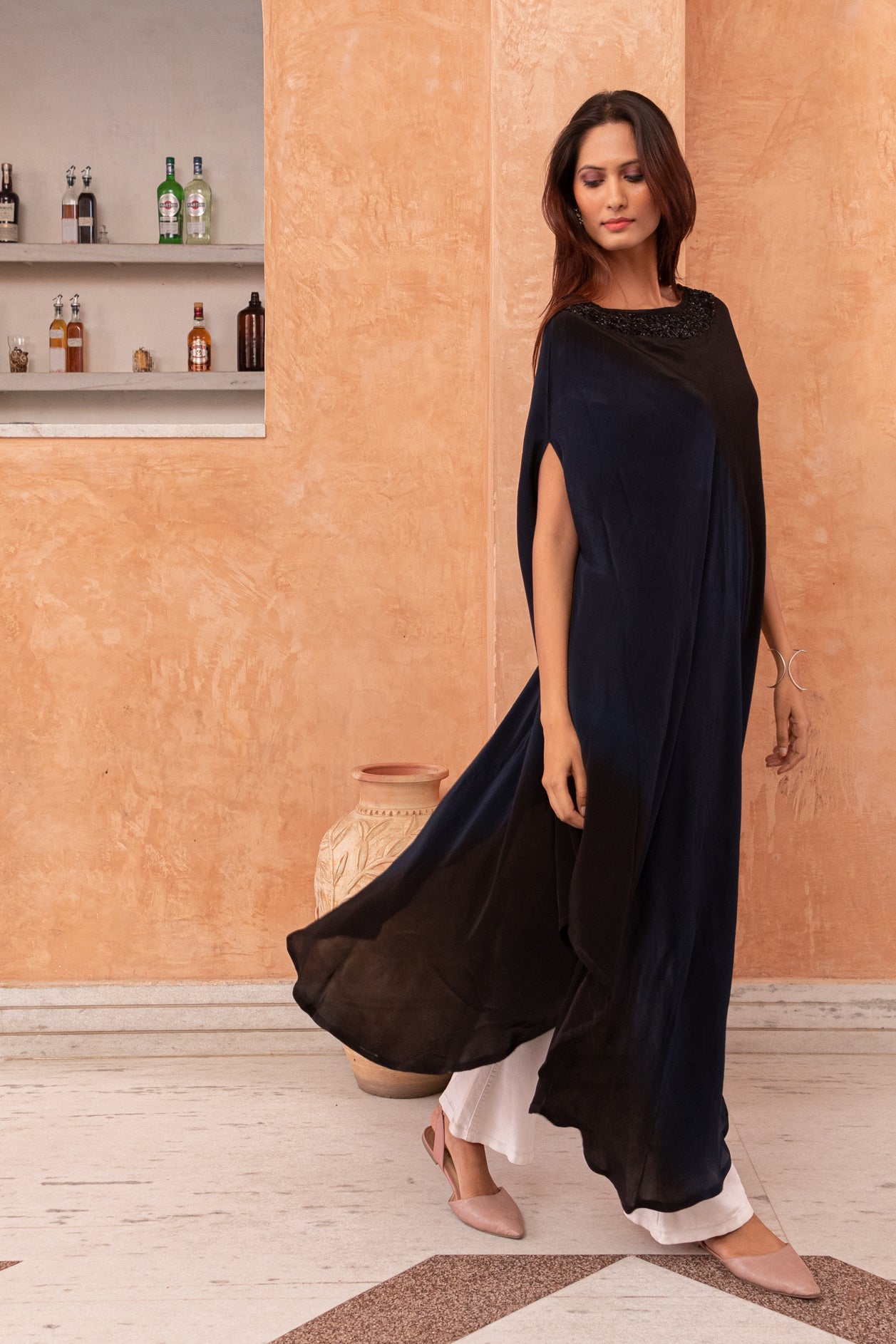 Poncho gown outlet online