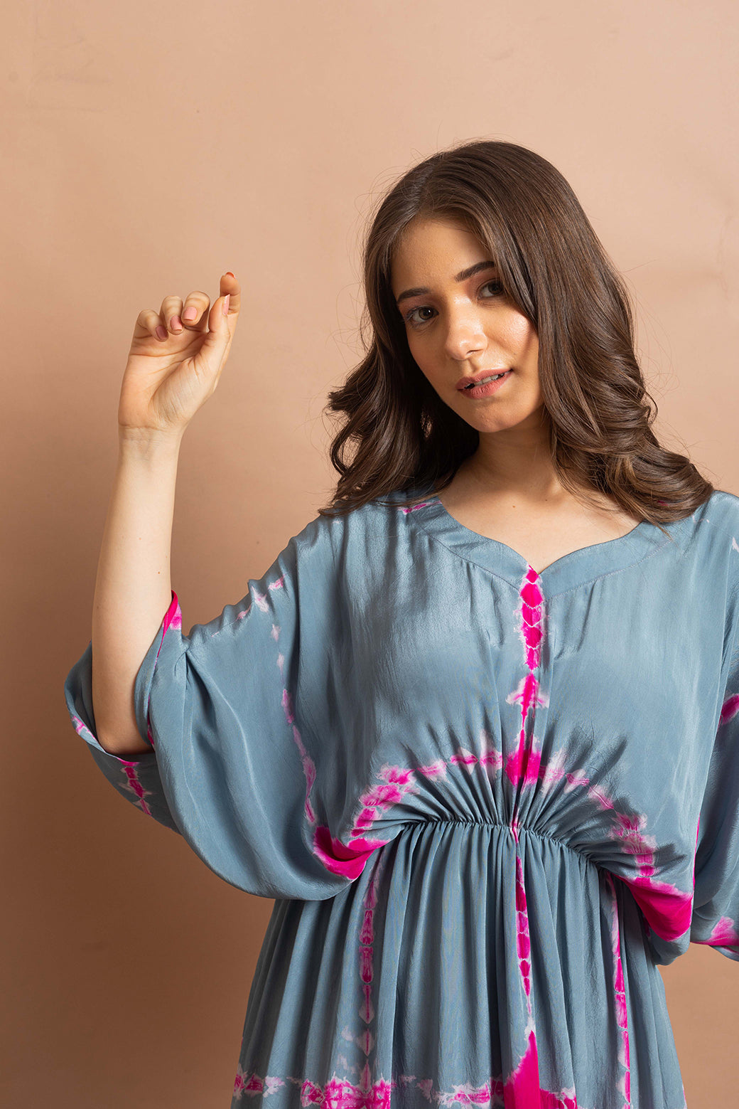 Buy online Multi Colored Printed Round Neck Kaftan Dresses from western  wear for Women by Soch for ₹2999 at 25% off | 2024 Limeroad.com