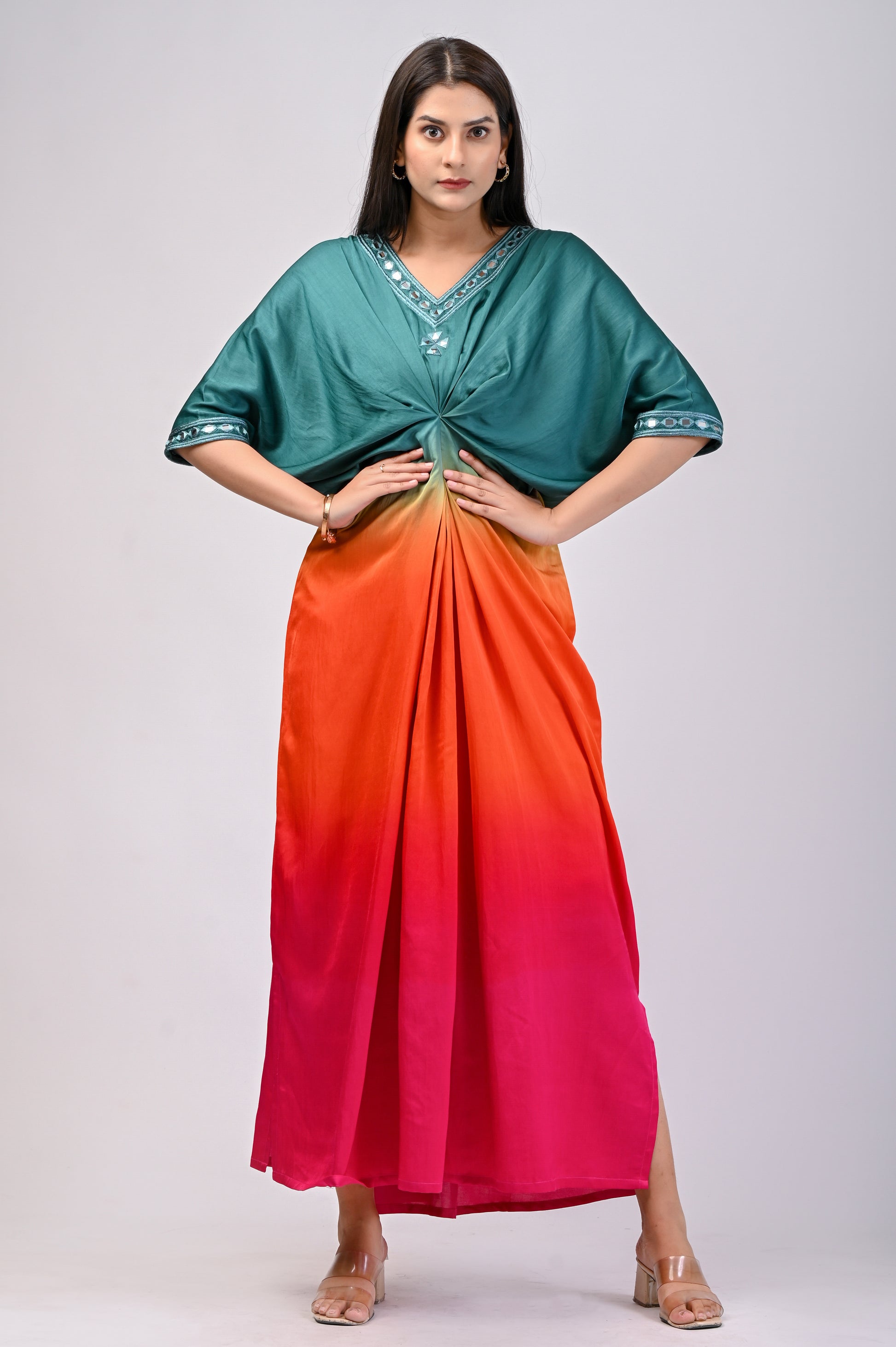 Indian Designer Girl's Rayon Regular Front Slit Kurta, Long Kurti Suits  Salwar Suits Floral Printed Silt Kurti Suits Fusion Wear Silt Kurti - Etsy  Hong Kong