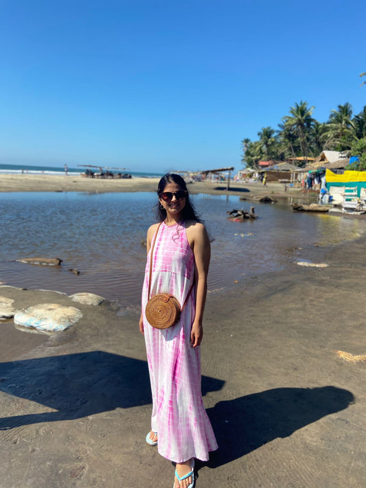 Beach Halter Neck Maxi