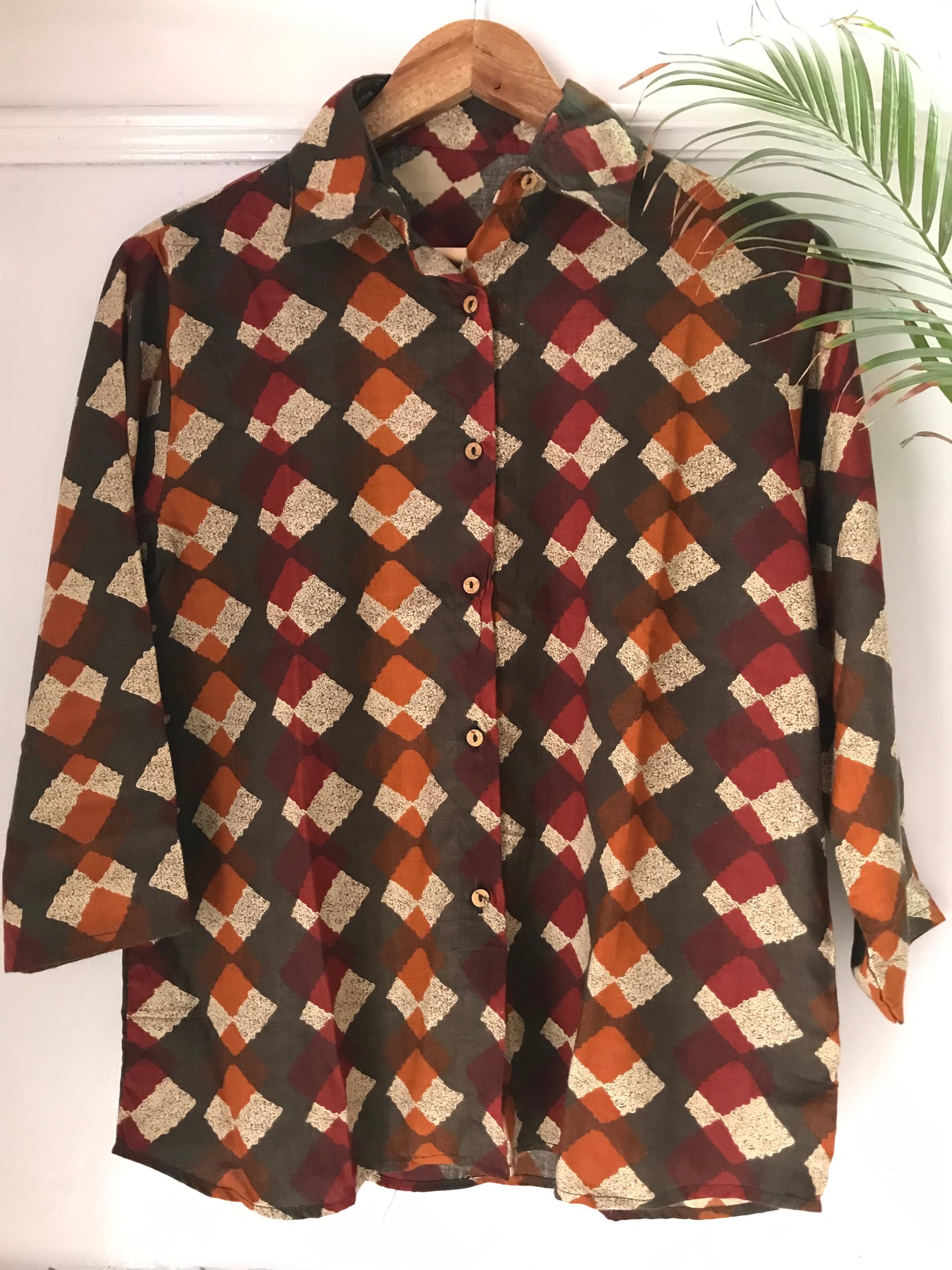 Brown Checks Shirt