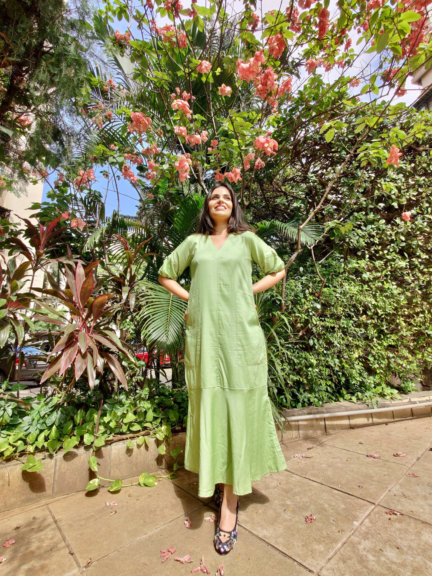 Tasha Kapoor in Green Ash