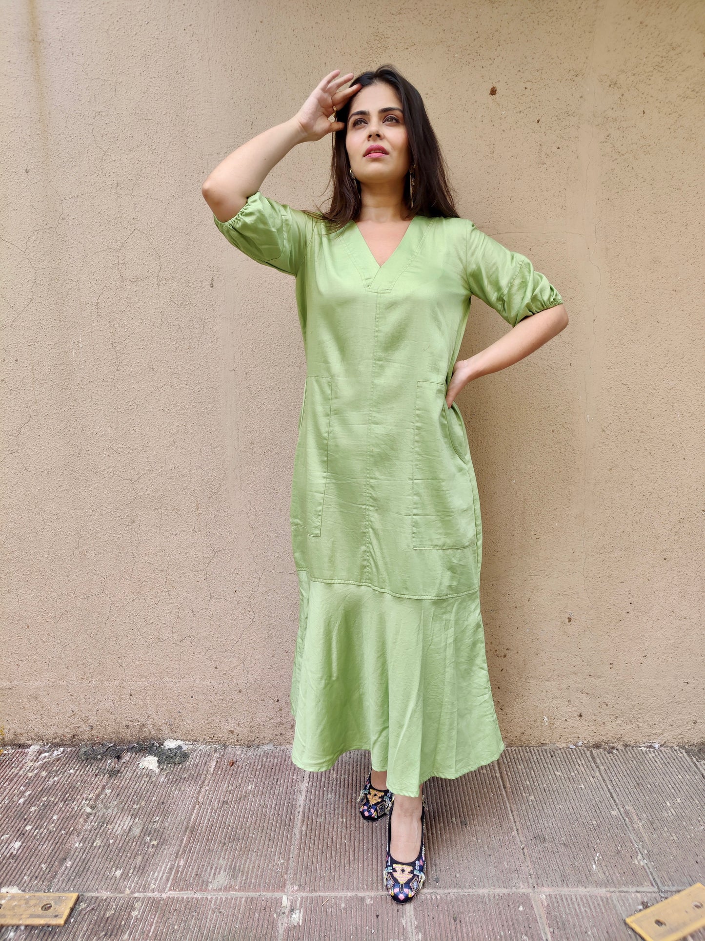 Tasha Kapoor in Green Ash